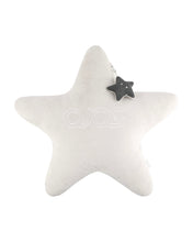 Load image into Gallery viewer, OJOS Star Hugger Puff Cushion Grey