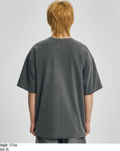 Load image into Gallery viewer, AJOBYAJO Autosuggestion Washed T-shirt Charcoal
