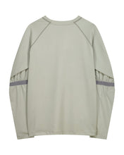 Load image into Gallery viewer, OJOS Mesh Band Puff Sleeve Mint Grey