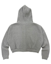 将图片加载到图库查看器,PLASMA SPHERE Patch Applique Hooded Jumper Grey