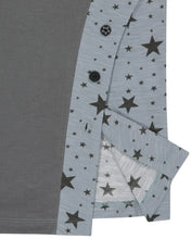 Load image into Gallery viewer, OJOS Starcut Jersey Collar Tee Mint Grey