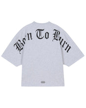 将图片加载到图库查看器,Adlielos Vandal Sweat T-shirt Melange Grey