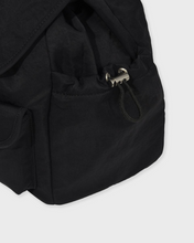 Load image into Gallery viewer, Fallett Double Pocket Small Backpack Black