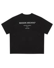Load image into Gallery viewer, DWSE Archive Logo T-Shirt Black