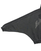 Load image into Gallery viewer, AJOBYAJO University Wappen Batwing Hoodie Charcoal