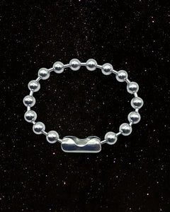 OOO Ball Chain SS Bracelet Silver