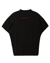 Load image into Gallery viewer, Acceptance Letter Meow T-Shirt Black