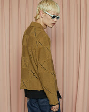 Load image into Gallery viewer, UNALLOYED Button Argyle Jacket Olive