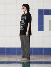 Load image into Gallery viewer, UNALLOYED Button Logo T-Shirt Black