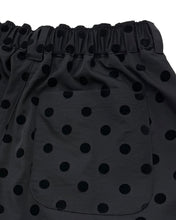 Load image into Gallery viewer, PLASMA SPHERE Dot Lace Shorts Black