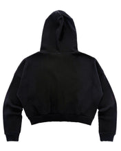Load image into Gallery viewer, PLASMA SPHERE Patch Applique Hooded Jumper Black