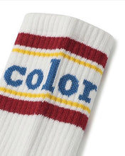 将图片加载到图库查看器,Kodak Kodacolor Crew Socks Red
