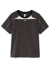 Load image into Gallery viewer, Kijun Cycle Half Sleeve Top Charcoal