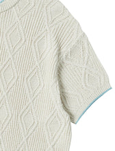 Load image into Gallery viewer, N. Archive Fine Cotton Yarn Cable Knit Ivory