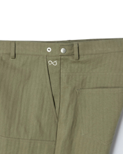 Load image into Gallery viewer, N. Archive Herringbone Carpenter Shorts Khaki
