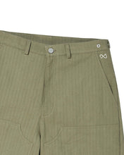 Load image into Gallery viewer, N. Archive Herringbone Carpenter Shorts Khaki