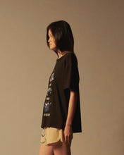 Load image into Gallery viewer, Acceptance Letter Cat Pleasure T-Shirt Black