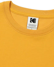 将图片加载到图库查看器,Kodak Signature Logo T-Shirt Yellow