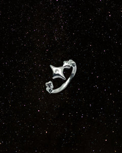 OOO Stargazer Ring Silver