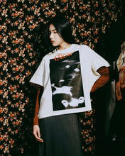 Load image into Gallery viewer, Acceptance Letter Meow T-Shirt Cream