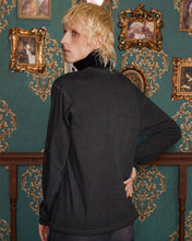 Load image into Gallery viewer, UNALLOYED Dyed Argyle Long Sleeve T-shirt Charcoal