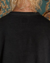 Load image into Gallery viewer, UNALLOYED Dyed Argyle Long Sleeve T-shirt Charcoal
