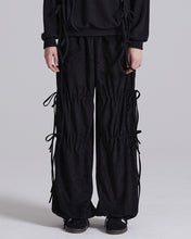 Load image into Gallery viewer, PLASMA SPHERE Suede Pants Black
