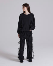 Load image into Gallery viewer, PLASMA SPHERE Suede Pants Black