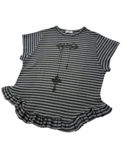 Load image into Gallery viewer, PLASMA SPHERE Yodle Gothic Frill T-shirt Dark Grey