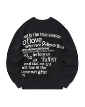 Load image into Gallery viewer, Fallett Youth Letter Knit Black