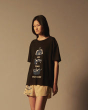 Load image into Gallery viewer, Acceptance Letter Cat Pleasure T-Shirt Black