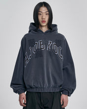 Load image into Gallery viewer, AJOBYAJO University Wappen Batwing Hoodie Navy