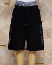 Load image into Gallery viewer, UNALLOYED Gemstone Sweat Shorts Black