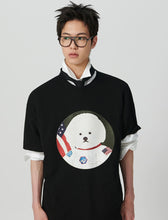 Load image into Gallery viewer, ILP New Apollo Dog T-Shirt Black