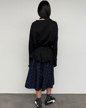 Load image into Gallery viewer, PLASMA SPHERE Ball Skirt Navy