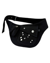 Load image into Gallery viewer, PLASMA SPHERE Freeze Pocket Belt Bag Black