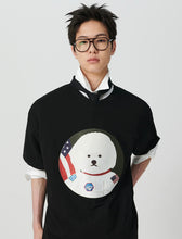 Load image into Gallery viewer, ILP New Apollo Dog T-Shirt Black