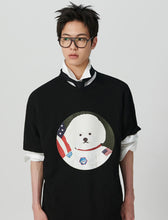 Load image into Gallery viewer, ILP New Apollo Dog T-Shirt Black