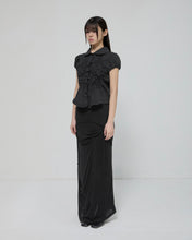 Load image into Gallery viewer, FLARE UP Cloud Puff Blouse Black