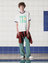 Load image into Gallery viewer, UNALLOYED Logo Ringer T-Shirt White