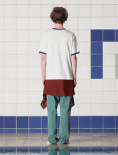 Load image into Gallery viewer, UNALLOYED Logo Ringer T-Shirt White