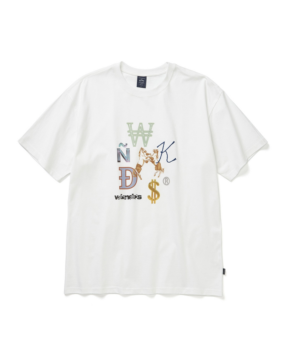 WKNDRS B.H SS T-shirt White