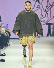 Load image into Gallery viewer, AJOBYAJO Cargo Shorts Black