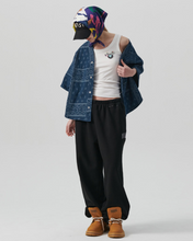 Load image into Gallery viewer, N. Archive Vintage Bandana Denim 1/2 Shirt Indigo Blue