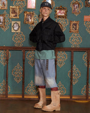 Load image into Gallery viewer, UNALLOYED Pocket Argyle Short Jacket Black