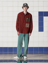 Load image into Gallery viewer, UNALLOYED Pocket Gingham Check Shirt Red