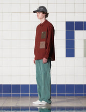 Load image into Gallery viewer, UNALLOYED Pocket Gingham Check Shirt Red