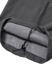 Load image into Gallery viewer, AJOBYAJO One Tuck Qulted Jersey Pants Charcoal