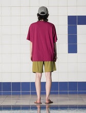 Load image into Gallery viewer, UNALLOYED Tie-Dye Star Logo T-Shirt Magenta