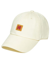 将图片加载到图库查看器,Kodak Relax Fit Square Logo Ball Cap Ivory